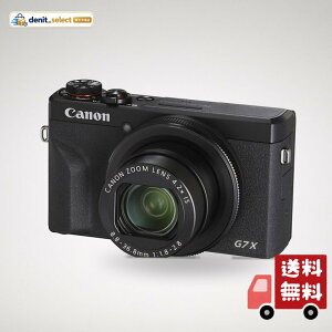 Canon �R���p�N�g�f�W�^���J���� PowerShot G7 X Mark III �u���b�N 1.0�^�Z���T�[/F1.8�����Y/���w4.2�{�Y�[�� PSG7XMARKIIIBK