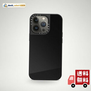 CASETiFY iPhone 13 Pro �p �P�[�X �~���[MagSafe�Ή� - �u���b�N (�u���b�N�o���p�[)