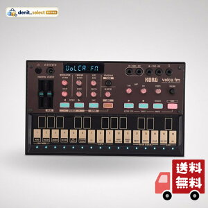 KORG(�R���O) FM�V���Z�T�C�U�[ 6�{�C�X �R�[���X ���o�[�u �d�r�쓮 �X�s�[�J�[���� �w�b�h�z���g�p�� �ǂ��ł��g����R���p�N�g�T�C�Y volca fm2