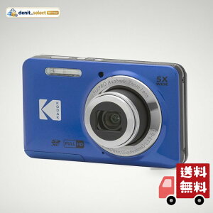 KODAK (�R�_�b�N) PIXPRO �g���₷�� �Y�[�� FZ55-BL 16MP �f�W�^���J���� ���w5�{�Y�[�� �L�p 28mm 2.7�C���`�t����� (�u���[)