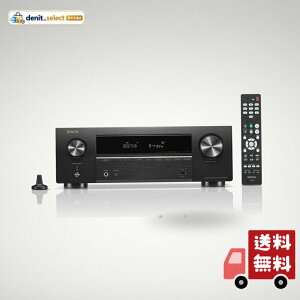 �f�m�� Denon AVR-X580BT 5.2ch AV�T���E���h���V�[�o�[ 8K Ultra HD�AHDR10+�A eARC�Ή�/�u���b�N AVR-X580BTK
