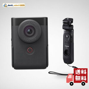�L���m�� Canon Vlog�J���� PowerShot V10 �g���C�|�b�h�O���b�v�L�b�g �u���b�N PSV10TRIPODKITBK