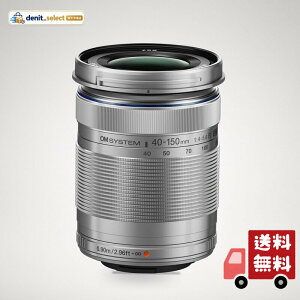 OM SYSTEM Olympus M.Zuiko Digital 40-150mm F4.0-5.6 R �V���o�[ �}�C�N���t�H�[�T�[�Y�V�X�e���J�����p 3.75�{�Y�[�������Y �|�[�^�u���f�U�C��
