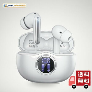 Fhumsh ���C�����X�C���z���AENC�m�C�Y�L�����Z�����O���ڃw�b�h�Z�b�g�ABluetooth 5.3 �w�b�h�t�H�� �n�C�t�@�C�X�e���I 50���ԍĐ� LED�f�W�^���\�� IPX7�h�� �����j���O/���[�N�A�E�g�p�C���z��(