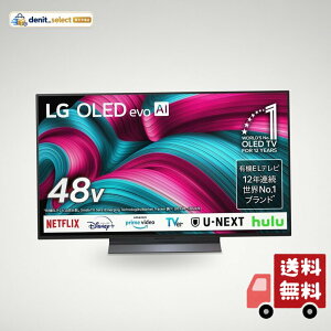 LG �L�@EL �e���r 48V�^ 4K�`���[�i�[���� OLED48C5PJA �X�}�[�g�e���r Alexa���� 2025�N���f��