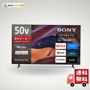 �\�j�[(SONY) �e���r 50�C���` �t�� 4K �u���r�A KJ-50X83L Google TV �\�j�[�s�N�`���[�Y�̉f��1�N�Ԍ�����t�� 6��ȏ㐄��