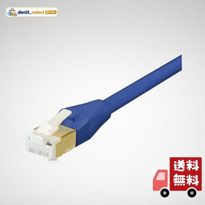BUFFALO �c���̐܂�Ȃ�LAN�P�[�u�� �J�e�S��-7 �X�g���[�g �m�[�}���^�C�v �u���[ BSLS7NU100BL