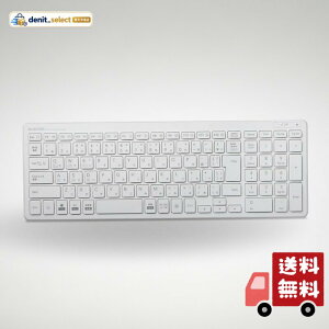 �G���R�� �L�[�{�[�h Bluetooth �p���^�O���t �R���p�N�g�L�[�{�[�h Windows�EMac�EiOS�EAndroid�Ή� �z���C�g TK-FBP101WH