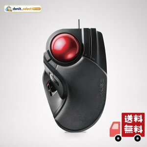 �G���R�� USB �}�E�X �L�� �g���b�N�{�[�� ��� 8�{�^�� �`���g�@�\ �u���b�N M-HT1URXBK