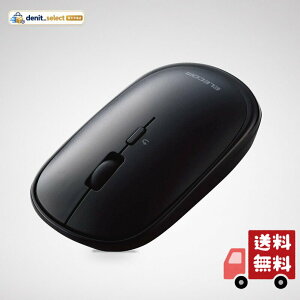 �G���R�� ���C�����X�}�E�X Bluetooth Slint M-TM10BBBK ���^ �É� 4�{�^�� �v���[�����[�h�@�\�t �|�[�`�t Windows Mac Android iOS iPadOS �Ή� �u���b�N