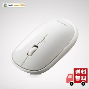 �G���R�� ���C�����X�}�E�X Bluetooth Slint M-TM10BBWH ���^ �É� 4�{�^�� �v���[�����[�h�@�\�t �|�[�`�t Windows Mac Android iOS iPadOS �Ή� �z���C�g