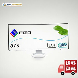 EIZO �v���t�F�V���i���E���g�����C�h���j�^�[ FlexScan EV3895-WT 37.5�^�EUSB Type-C�E�z���C�g