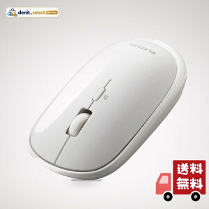 �G���R�� ���C�����X�}�E�X Bluetooth Slint M-TM10BBWH/EC ���^ �É� 4�{�^�� �v���[�����[�h�@�\�t Windows Mac Android iOS iPadOS FireOS�Ή� �z���C�g