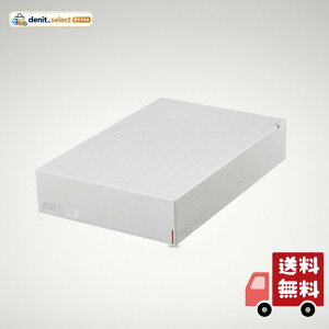 �o�b�t�@���[ �O�t��HDD 4TB �z���C�g USB3.2(Gen.1)�Ή� HD-LE4U3-WB