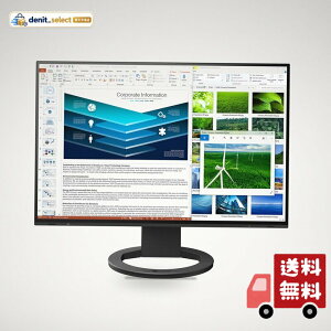 EIZO �r�W�l�X�X�^���_�[�h���j�^�[ FlexScan EV2485-BK 24.1�^�EUSB Type-C�E�u���b�N