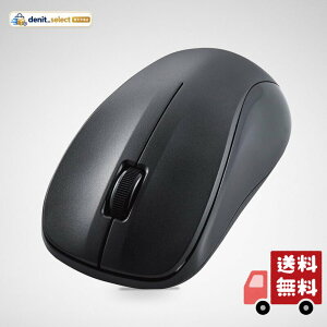 �G���R��(ELECOM) �}�E�X ���C�����X�}�E�X Bluetooth �É� 3�{�^�� M�T�C�Y �R�� �u���b�N M-BY11BRSKBK