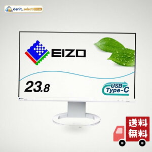 EIZO �r�W�l�X�X�^���_�[�h���j�^�[ FlexScan EV2480-ZWT 23.8�^�EUSB Type-C�E�z���C�g