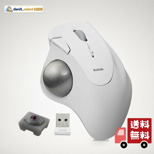 �G���R�� ���C�����X �g���b�N�{�[���}�E�X IST ����2.4GHz �e�w���� 36mm�{�[�� �l�H���r�[�x�� 5�{�^�� Windows Mac Chromebook �z���C�g M-IT10DRWH