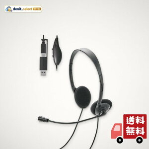�G���R�� �w�b�h�Z�b�g USB C USB-A �܂��� �L�� �}�C�N�t�� �P��w���� �m�C�Y�L�����Z�����O �y�� ���^ �I���C���[ �I�[�o�[�w�b�h ���ʒ��� �yAI PC�Ή��z �u���b�N HS-HP13SCBK
