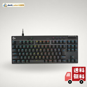 Logicool G ���s�b�h�g���K�[ PRO X TKL RAPID �Q�[�~���O�L�[�{�[�h �A�N�`���G�[�V�����|�C���g �����\ ������ 35g ���{��z�� G-PKB-TKL-RTBK �L�� �e���L�[���X ���C���A�i���O�X�C�b�` LIGHTSYNC