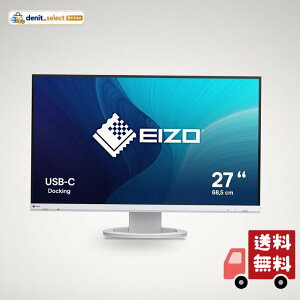 EIZO �r�W�l�X�X�^���_�[�h���j�^�[ FlexScan EV2720S-WT 27�^�EUSB Type-C�E�z���C�g