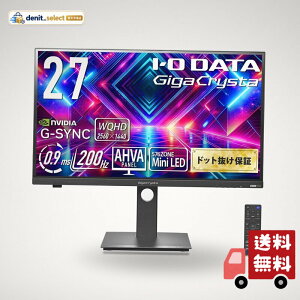 IODATA GigaCrysta �Q�[�~���O���j�^�[ 27�^ WQHD 200Hz MiniLED (HDMI/DP) EX-GDQ271JLAQ