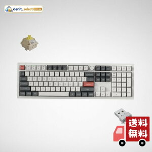 �u�������K�i�vKeychron Q6 Ultra 8K ���J�j�J���L�[�{�[�h 2.4GHz/Bluetooth/�L�� US�z�� �o�i�i�� �z���C�g