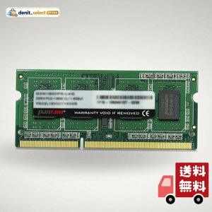 �V�[�E�G�t�E�f�[�̔� CFD�̔� Panram �m�[�gPC�p ������ DDR3-1600 (PC3-12800) 4GB×1�� 1.35V�Ή� SO-DIMM �������ۏ� �����ۏ� D3N1600PS-L4G