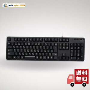 �G���R�� �L�[�{�[�h �L�� �����u���� �t���L�[�{�[�h �u���b�N TK-FCM104XBK
