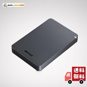 �o�b�t�@���[ �|�[�^�u��HDD 2TB USB3.1(Gen.1) �u���b�N �ϏՌ� HD-PGF2.0U3-BBKA