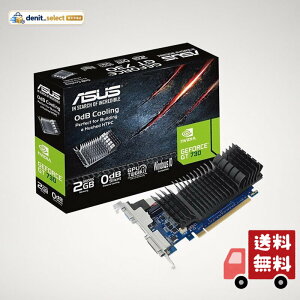 ASUSTek NVIDIA GeForce GT 730 / 2GB GDDR5 / HDMI 2.0b / HDMI 1.4a / �t�@�����X�݌v / 2slot / GPU Tweak II / GT730-SL-2GD5-BRK