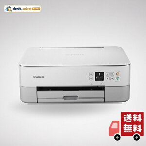 �L���m�� Canon �v�����^�[ A4�C���N�W�F�b�g�����@ PIXUS TS5430 �z���C�g 2021�N���f�� �e�����[�N���� 4�F�E��̌^�E�Ή��C���NBC-360/361�V���[�Y