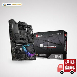 MSI �}�U�[�{�[�h MPG B550 GAMING PLUS/A ATX [AMD B550 �`�b�v�Z�b�g����] Ryzen 5000 �V���[�Y�v���Z�b�T�[ MB5873