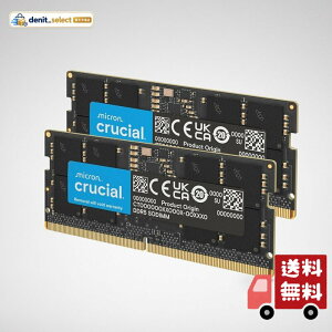 crucial 32GB Kit(2x16GB)DDR5-5600 SODIMM CL46(16Gbit) CT2K16G56C46S5