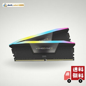 CORSAIR VENGEANCE RGB DDR5 32GB(16GB×2)�ő� 6000MHz�Ή� Intel RAM