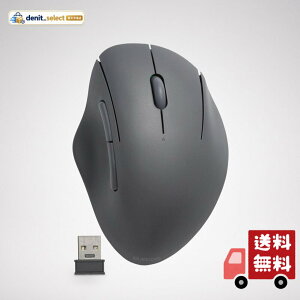 �G���R�� �}�E�X ���C�����X�}�E�X SHELLPHA ����2.4GHz �É� �R�� 5�{�^�� �u���b�N M-SH20DBSKBK