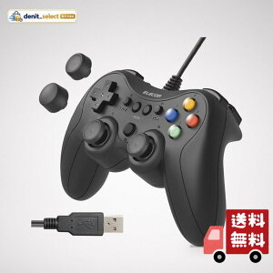 �G���R�� �Q�[���p�b�h �L�� Xinput PS�n�z�u FPS�d�l ���J�j�J���g���K�[ �X�e�B�b�N�J�X�^�}�C�Y�Ή� �U�� �u���b�N JC-GP30SVBK