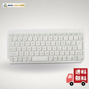 �G���R�� ���C�����X �L�[�{�[�h Bluetooth Slint ���^ �p���^�O���t 3��}���`�y�A�����O OS�������� Windows/macOS/ChromeOS/iOS/iPadOS/Android �z���C�g TK-TM10BPWH