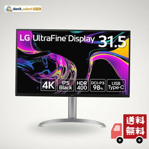 LG ���j�^�[ 32UQ850V-W 31.5�C���`/4K/IPS Black/HDR400/USB-C PD90W/KVM