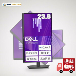 Dell �t���f�B�X�v���C E2425HSM 23.8�^/1920×1080/HDMI�ADisplayPort�AVGA/�u���b�N/�X�s�[�J�[:����