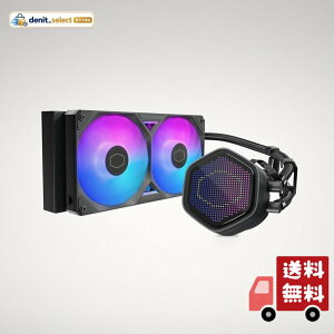 Cooler Master ML 240 Atmos II Pixel LED �V�X�e�����Ȃǂ�\���\��Pixel LED�p�l������ 240mm����CPU�N�[���[ [MLX-D24M-A25SZ-P1]