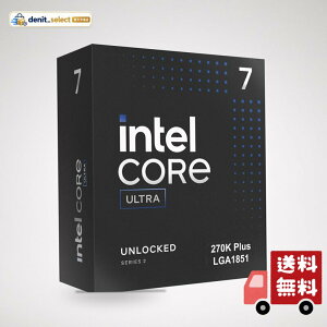 Intel(R) CoreTM Ultra 7 �v���Z�b�T�[ 270K Plus 24�R�A (8 P�R�A + 16 E�R�A) �ő�5.5 GHz