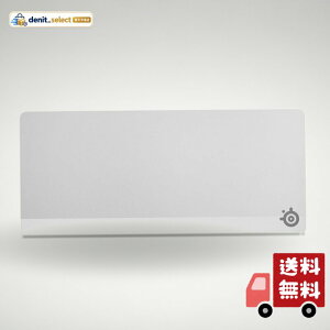 SteelSeries �Q�[�~���O�}�E�X�p�b�h QcK Heavy XXL White �Ɍ� 40cm×90cm×0.4cm �m���X���b�v���o�[�x�[�X ����~�߉��H �ϐ� ���􂢉\ �ϋv�� 67504 �z���C�g
