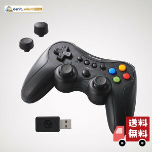 �G���R�� �Q�[���p�b�h �����E�L�� XInput DirectInput PS�n�z�u FPS�����d�l �[�d�� 13�{�^�� �u���b�N JC-GP50SVBK