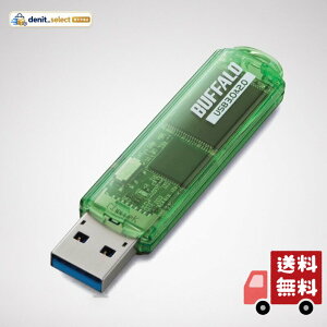 �o�b�t�@���[ BUFFALO USB3.0�Ή� USB������ �X�^���_�[�h���f�� 32GB �O���[�� RUF3-C32GA-GR