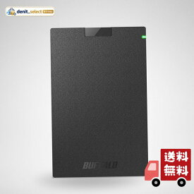 バッファロー ポータブルSSD 1TB 日本製 PS5/PS4 耐衝撃・コネクター保護機構 USB3.1Gen1 SSD-PG1.0U3-B/NL