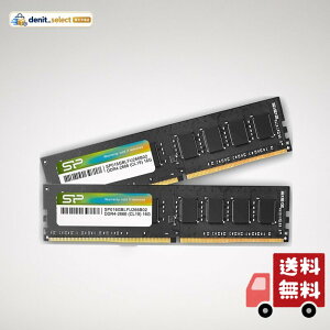 �V���R���p���[ �f�X�N�g�b�vPC�p������ DDR4-2666(PC4-21300) 16GB×2�� 288Pin 1.2V CL19 SP032GBLFU266B22