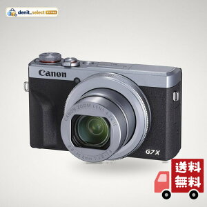 Canon �R���p�N�g�f�W�^���J���� PowerShot G7 X Mark III �V���o�[ 1.0�^�Z���T�[/F1.8�����Y/���w4.2�{�Y�[�� PSG7XMARKIIISL
