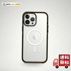 CASETiFY iPhone 13 Pro Max �p �P�[�X �C���p�N�gMagSafe�Ή� - �u���b�N