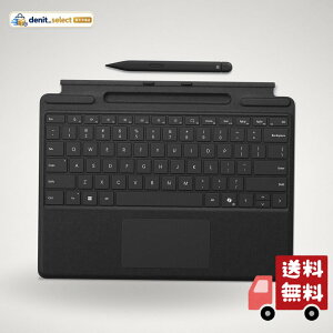 �}�C�N���\�t�g Surface Pro �L�[�{�[�h(�y�����[�t��/�X���� �y���t��)/ �u���b�N / 8X6-00186